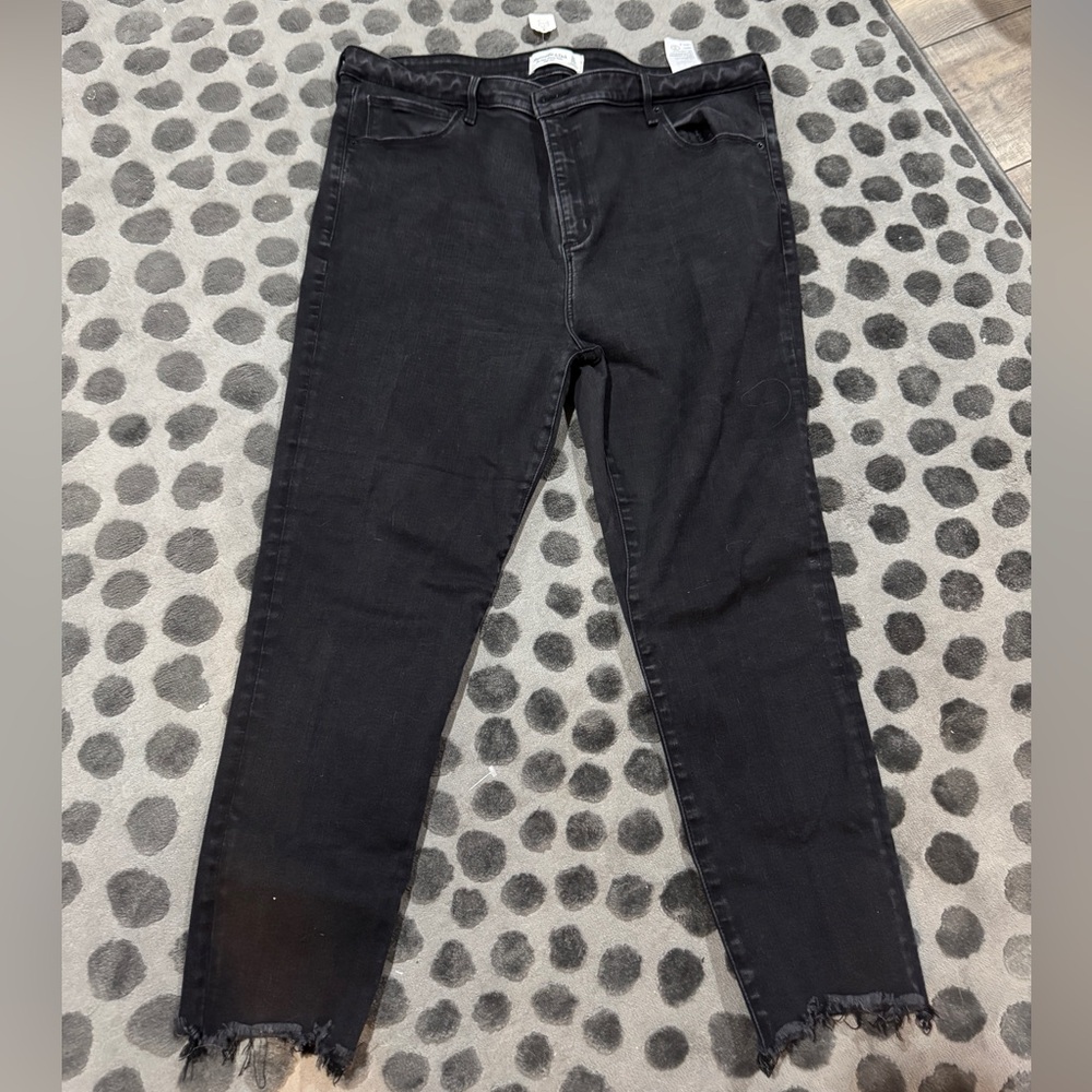 Abercrombie and Fitch Skinny Black Jeans